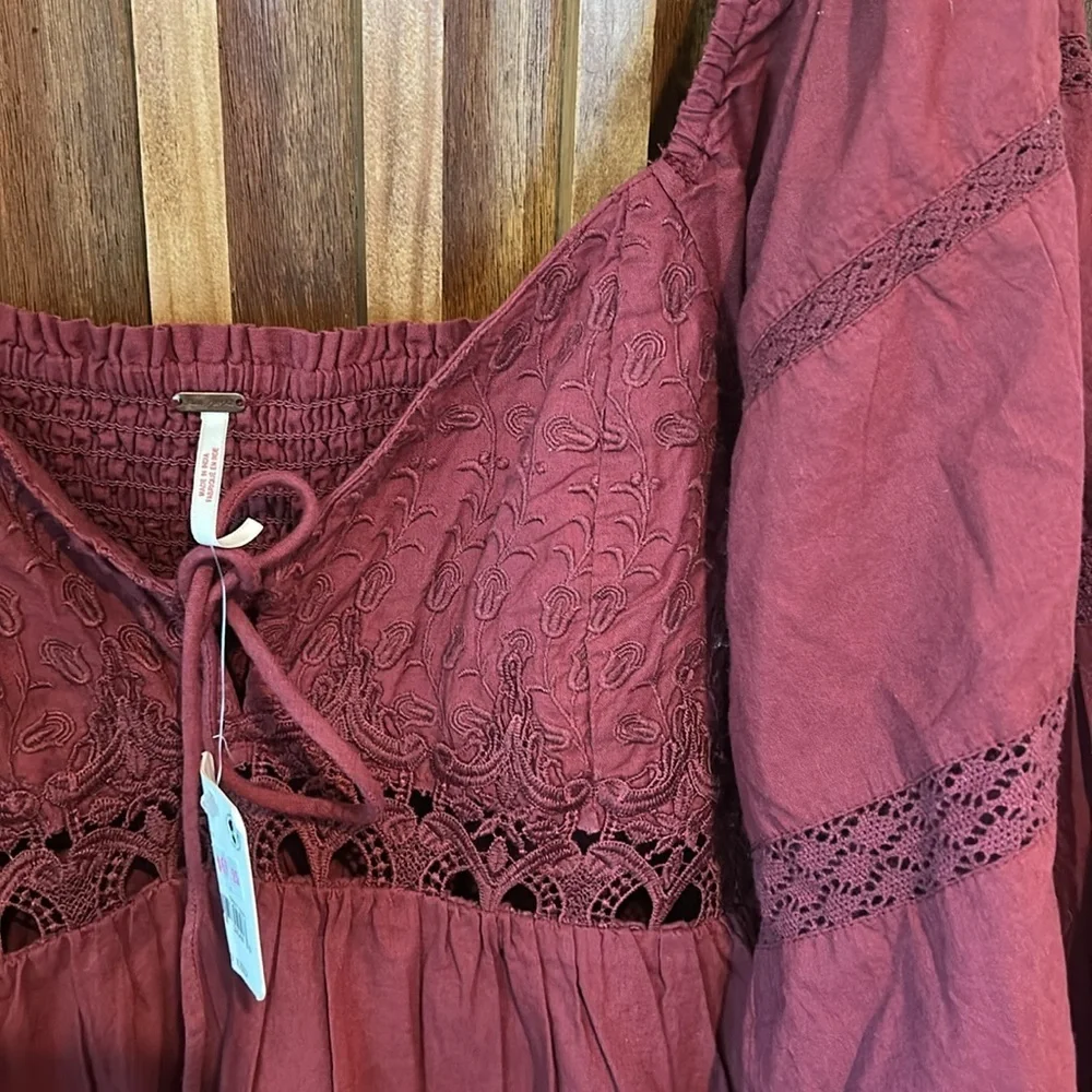 NWT FREE PEOPLE All Mine Mini Dress. Size M
